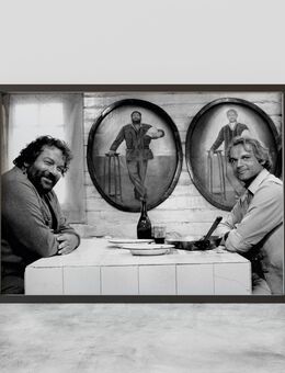 Bud Spencer Terence Hill Poster Wandbild Bild Kunstdruck - Wegberg