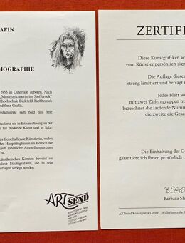 Helmstedt, 6 Kunstgrafiken von Gisela Serafin - Hannover