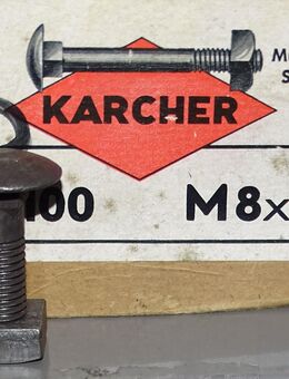 Flachrundschrauben mit Vierkantansatz, mit Mutter DIN 603 M8x30 - Spraitbach