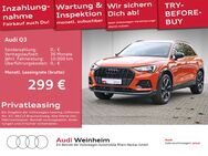 Audi Q3, 35 TFSI advanced Gar 2028 Black-Paket, Jahr 2023 - Weinheim