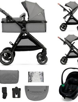 Kinderkraft Kombi-Kinderwagen ESME 3IN1, (Set, 7-tlg), inkl. Babyschale MINK PRO 2 i-Size (40–87 cm)