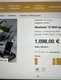 Nextlaser Therapiegerät Fa. Sedatelec VB 590,0 - Grünwald