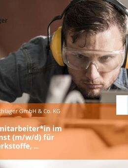 Vertriebsmitarbeiter*in im Außendienst (m/w/d) für Plattenwerkstoffe, Dienstleistungen und Konfektionierung Vollzeit / Teilzeit - Ottersberg