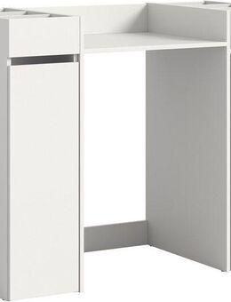 welltime Badmöbel-Set FALAS, TOPSELLER!, 3-teilig, Hauswirtschaftsraum Set, Breite 124 cm, (Set, 3-St., bestehend aus: Waschmaschinenumbauschrank und 2x Standregal), Kombination, Set, Bad-Kombi, Bad, Organizer, Rollregal, Umbauschrank