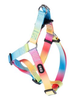 TIAKI Geschirr Rainbow - Größe S: 43 - 50 cm Brustumfang