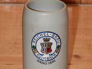 Reichel Bräu Kulmbach Bierkrug Steinzeug Steingut Keramik 0,5 L neuwertig Sahm - Borken