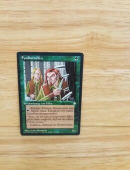 Magic The Gathering-Sammelkarte-Fyndhornelfen. - Nörvenich