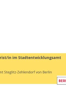 Planungsjurist/in im Stadtentwicklungsamt (m/w/d) - Berlin