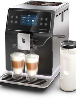 WMF Kaffeevollautomat Perfection 860L CP853D15, intuitive Benutzeroberfläche, perfekter Milchschaum, selbstreinigend