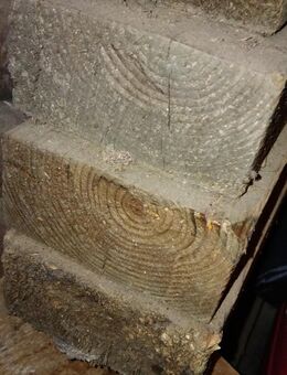Holzbalken 10Stck an der Zahl ,die Maße 4meter lang 11 - Kasbach-Ohlenberg