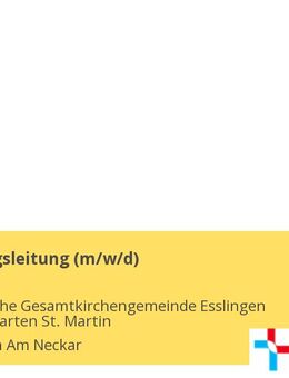 Einrichtungsleitung (w/m/d) - Esslingen (Neckar)