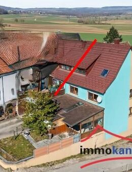 Wohnen auf ca. 160 m² mit Weitblick, Garten, Garage, neue Heizungsanlage – in 78244 Gottmadingen - Gottmadingen