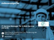 IT-Service-Manager für E-Mail-Service (m/w/d) - München