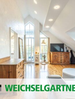 Lichtdurchflutete Dachgeschosswohnung in absolut grüner und ruhiger Lage Nähe des Ostpark - München