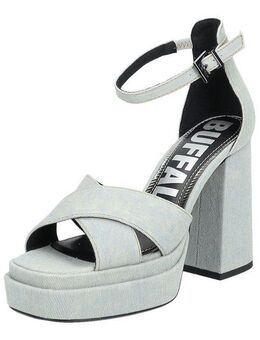 Buffalo Buffalo Sandalen Textil High-Heel-Sandalette
