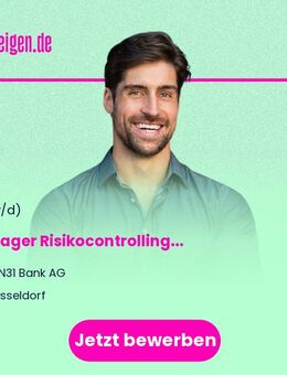(Senior) Manager Risikocontrolling - Ottobrunn