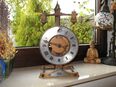 Einzeigeruhr, Waagbalkenuhr, Holzpendeluhr in 59174