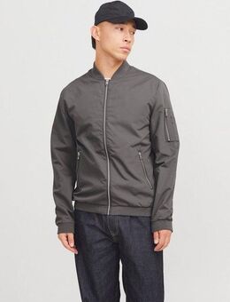 Jack & Jones Blouson JJERUSH mit Stehkragen und Reißverschlusstaschen unifarben, modisch, regular fit, Polyester