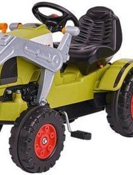 BIG Trettraktor Claas Celtis Loader, BxTxH: 46x169x54 cm, mit Trailer