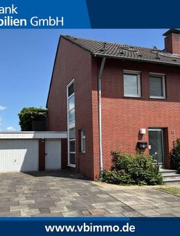 Dülken: Doppelhaushälfte mit vielen Möglichkeiten, Garage und Garten mit Feldblick - Viersen