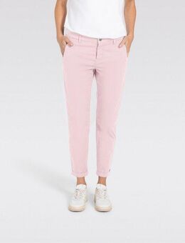 MAC Chinohose CHINO turn up mit dezentem Glanz, elegant und sportiv zugleich