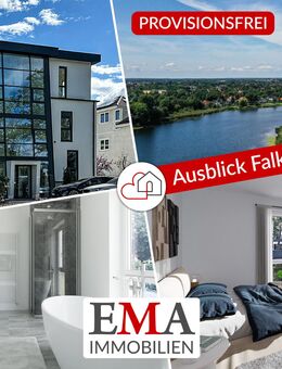 Wohnen am Wasser - Hier wird Ihr Traum wahr: Zwei Etagen, Balkon & TG-Stellplatz - Falkensee