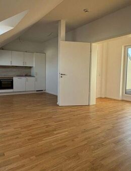 Schicke 3-Zimmer-Wohnung im Neubau mit Dachterasse, EBK und Tageslichtbad mit Dusche + Wanne - Leipzig