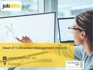 Head of Transaction Management (m/w/d) - Duisburg