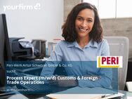 Process Expert (m/w/d) Customs & Foreign Trade Operations - Weißenhorn