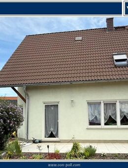 Gepflegte Doppelhaushälfte in schönem Wohngebiet - Göda