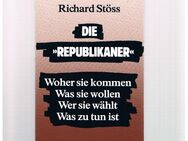 Die Republikaner,Richard Stöss,Bund Verlag,1990 - Linnich