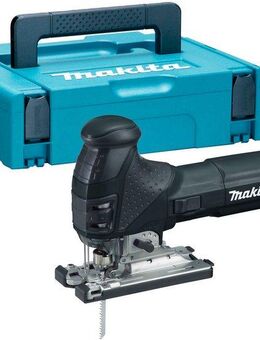 Makita Pendelhubstichsäge 4351FCTJB Sondermodel in schwarz, 720 W • 800-2.800 min-1, mit Koffer und Zubehör