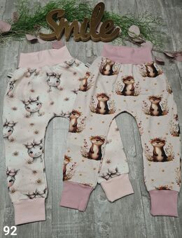 Pumphosen Sale Größe 92 - 110 Mädchen - Klein Trebbow