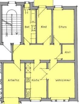 4-Zimmerwohnung - Erfurt