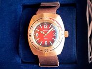 Vostok Taucheruhr Bronze cherry red transition dial 200m Amfibia Amphibia - Hartenstein (Sachsen)