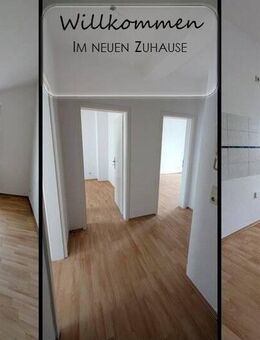 Einziehen und wohlfühlen in der Zwei-Zimmer-Wohnung mit Balkon - Plauen