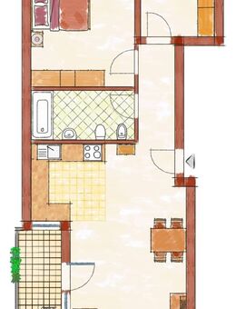 Moderne 3 Zimmer Wohnung in bevorzugter Wohnlage im Haubenschloss - Kempten (Allgäu)
