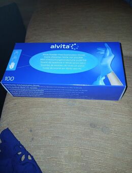 100 Nitril einmalhandschuhe gr.L weiss neu& ovp - Leverkusen