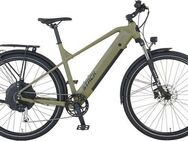 Prophete E-Bike Trekkingrad Stack 2.0, 9 Gang Shimano Alivio Schaltwerk, Kettenschaltung, Heckmotor, 480 Wh