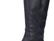 Rieker Winterstiefel, Langschaftstiefel, Keilabsatz, mit Warmfutter und Reißverschluss