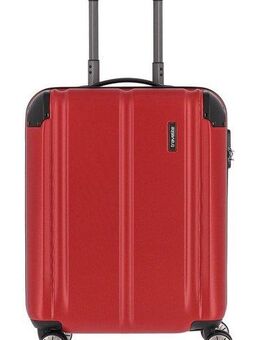 travelite Hartschalen-Trolley CITY, verschiedene Größen und Farben, 4 Rollen, Reisegepäck Koffer Volumenerweiterung TSA-Schloss Volumenerweiterung