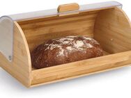 Zeller Present Brotkasten, Bambus, Kunststoff, (1-tlg), integrierte Klappfunktion