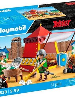 Playmobil® Asterix: Legionärszelt (71829), Playmobil Asterix Konstruktions-Spielset, (51 St), Made in Europe