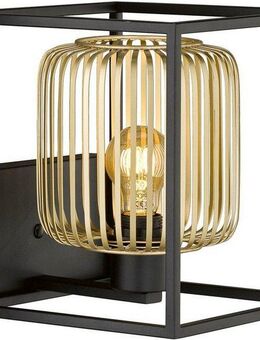 FISCHER & HONSEL Wandleuchte CAYDO, ohne Leuchtmittel, Moderne, sandschwarze Leuchte-verleiht Deinem Raum etwas Extravaganz