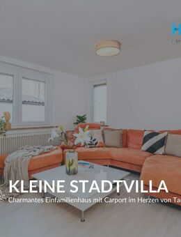 PROVISIONSFREI - KLEINE STADTVILLA - Charmantes Einfamilienhaus mit Carport im Herzen von Tamm - Tamm