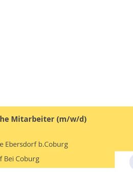 pädagogische Mitarbeiter (m/w/d) - Ebersdorf (Coburg)