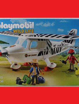 NEU Playmobil 6938 Wild Life Safari-Flugzeug Flieger Zoo Afrika Safari Flugzeug mit Figuren - Gaggenau
