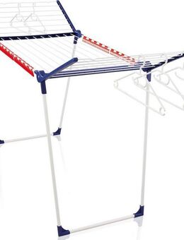 Leifheit Wäscheständer Pegasus 200, &5 Kleiderbügel,4 Kleinteilehalter + Wäscheklammerbeutel ohne Klammern