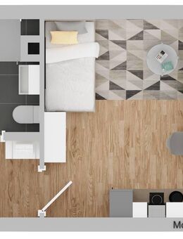 schöne 1-Zimmer-Wohnung im 1. Obergeschoss - Steinberg (Sachsen)