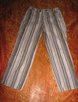 NEU * Ausgefallen * Dreiviertel * 7/8 * Stiefel * Streifen *Jeans- Hose "BIBA by ESCADA" Gr. 34- 36/ XS- S, 0 * khaki- grün * rosè * - Riedlingen
